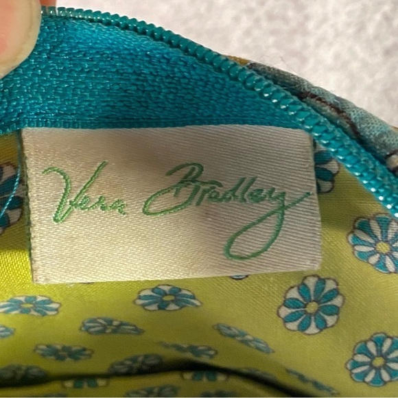 Vera Bradley Adjustable Shoulder Strap HandBag Full  Zip On Top Snap On Side - Picture 9 of 11